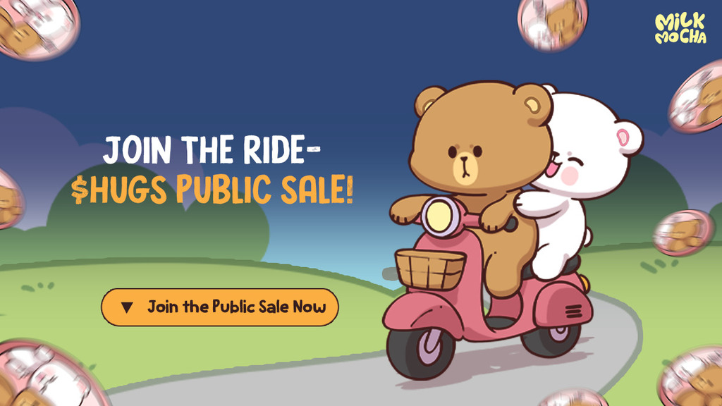 Act Fast! Milk Mocha’s $HUGS Presale Goes Live After Reaching 50M Fans Worldwide