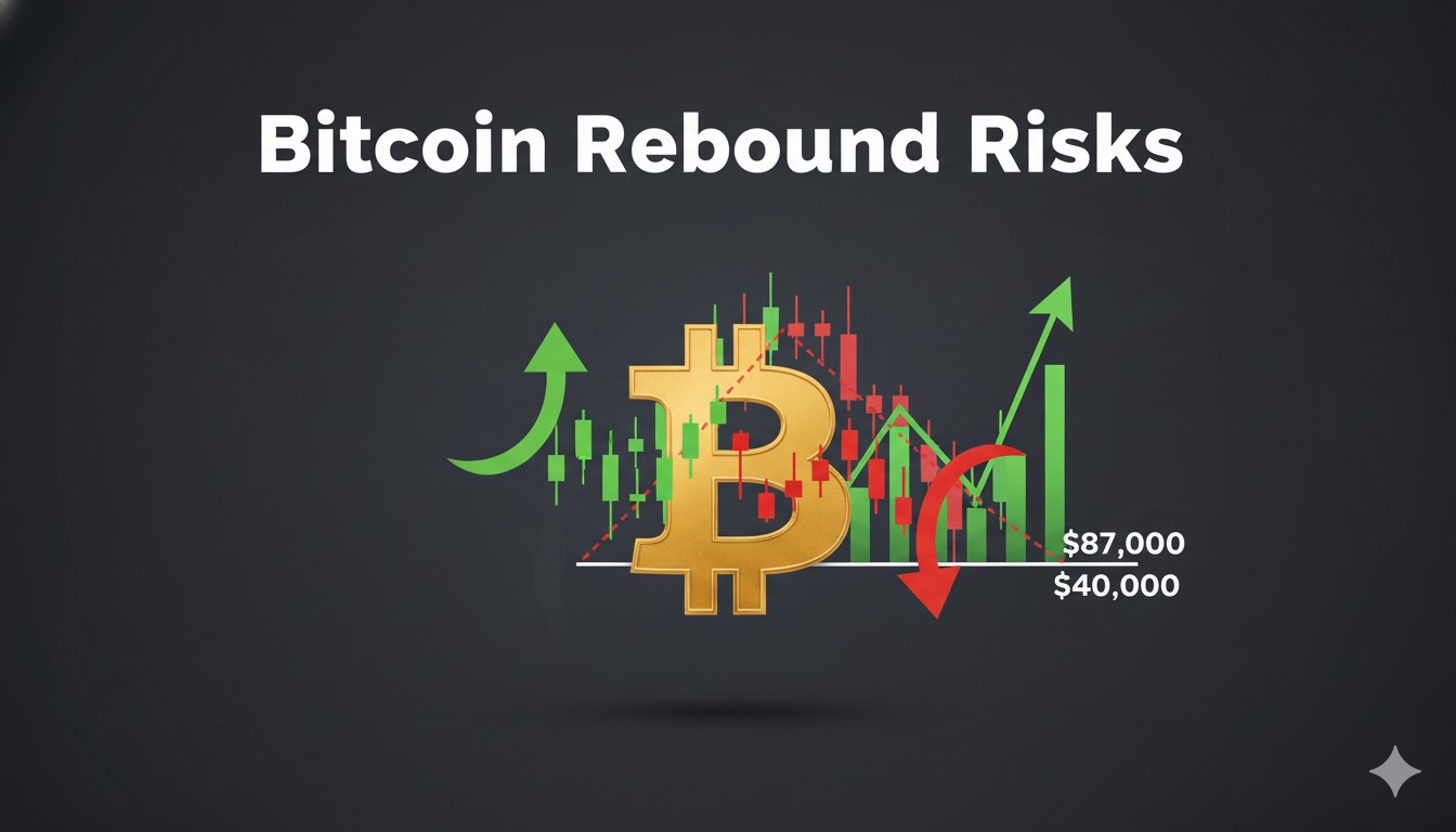 Bitcoin Rebound Sparks Debate Amid Deeper Risks