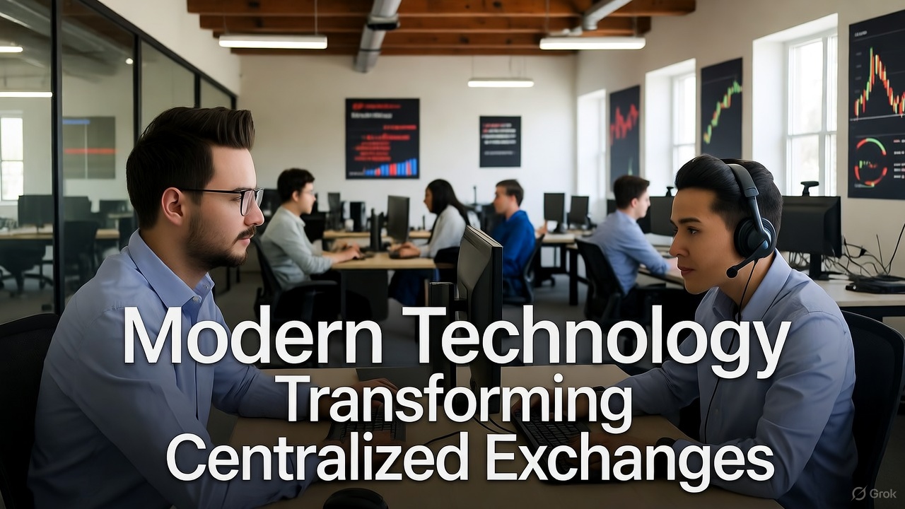 How Modern Technology Can Enhance Existing Centralized Crypto Exchanges