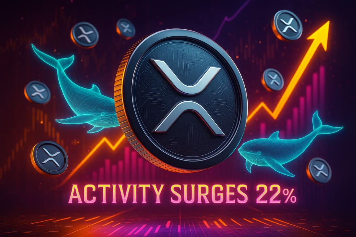 XRP Whale Activity Surges 22% — Ripple Analysts Predict $4 Target Before ETF Decision