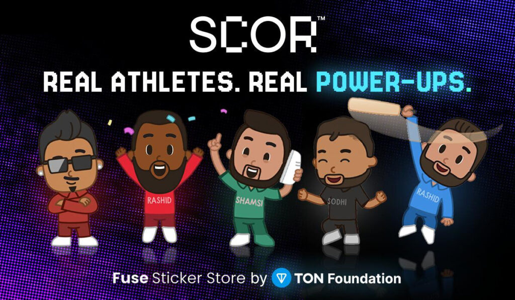Sweet Launches SCOR Sticker Store on the Fuse Sticker Marketplace, the Exclusive Destination for Pro Athlete Sticker Packs With In-Game Util...
