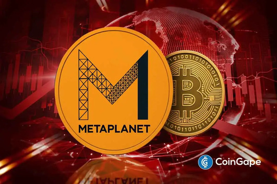 BREAKING: Metaplanet Stock Crashes 12% as Enterprise Value Falls Under Bitcoin Holdings