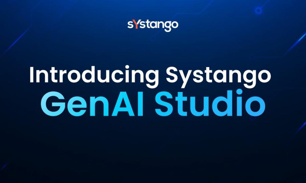 Systango Launches GenAI Studio to Fast-Track AI Adoption for UK Businesses