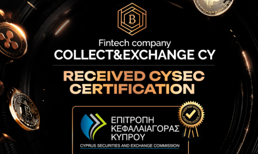 Fintech company Collect And Exchange CY received CySEC certification