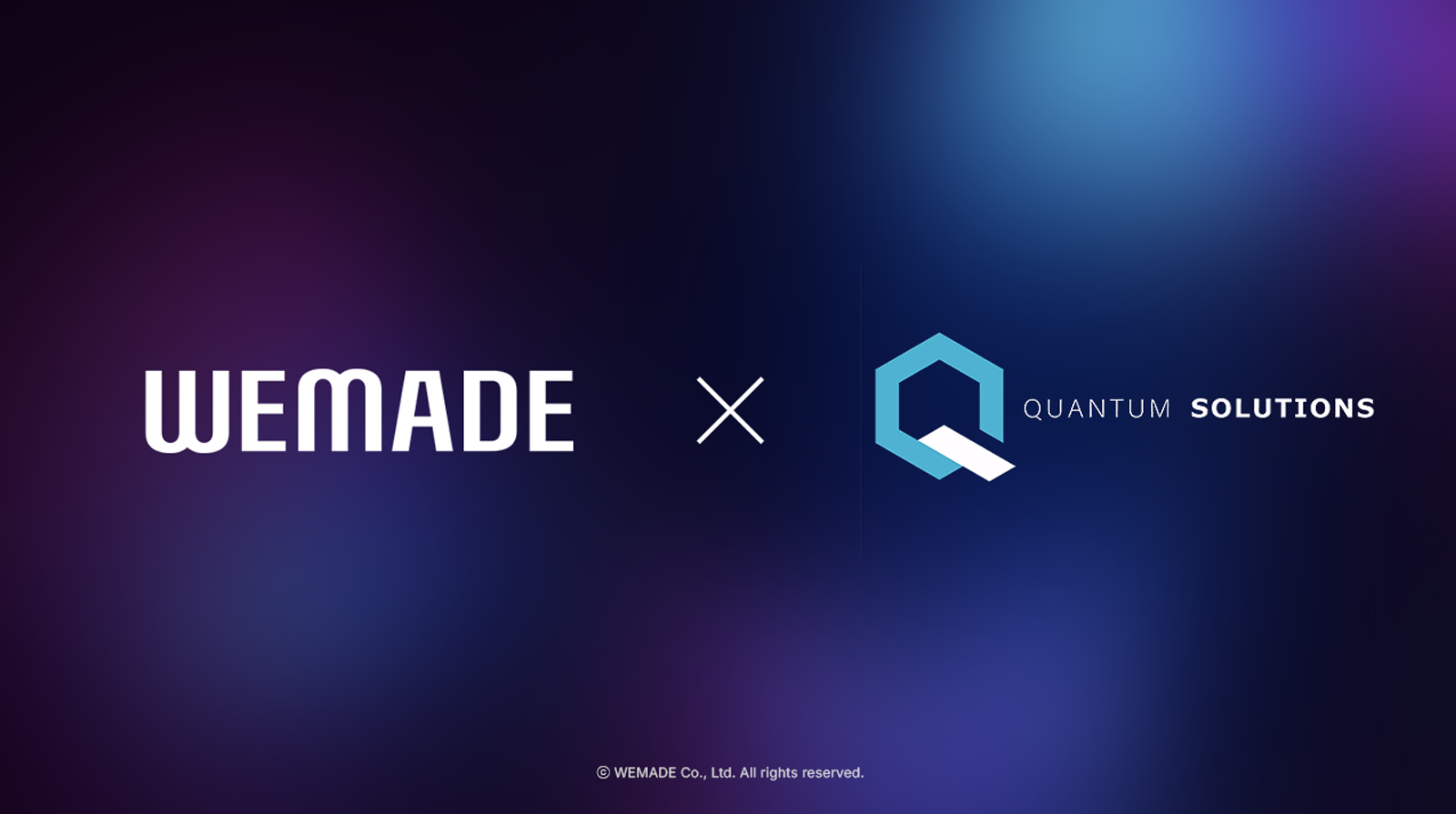 WEMADE Signs MOU with Japan-Based AI Company Quantum Solutions
