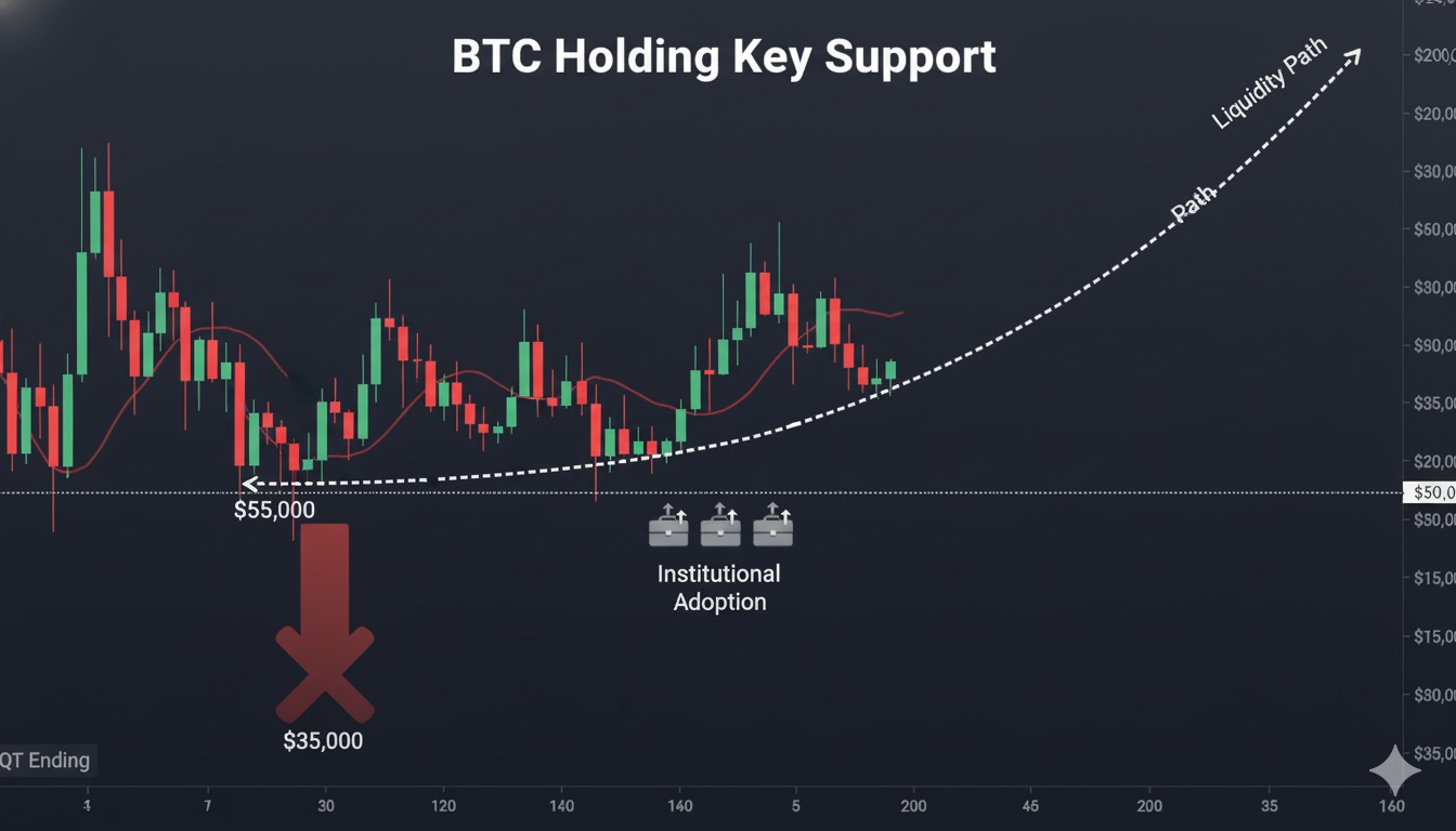 Why Bitcoin Can't Crash to $35K Next