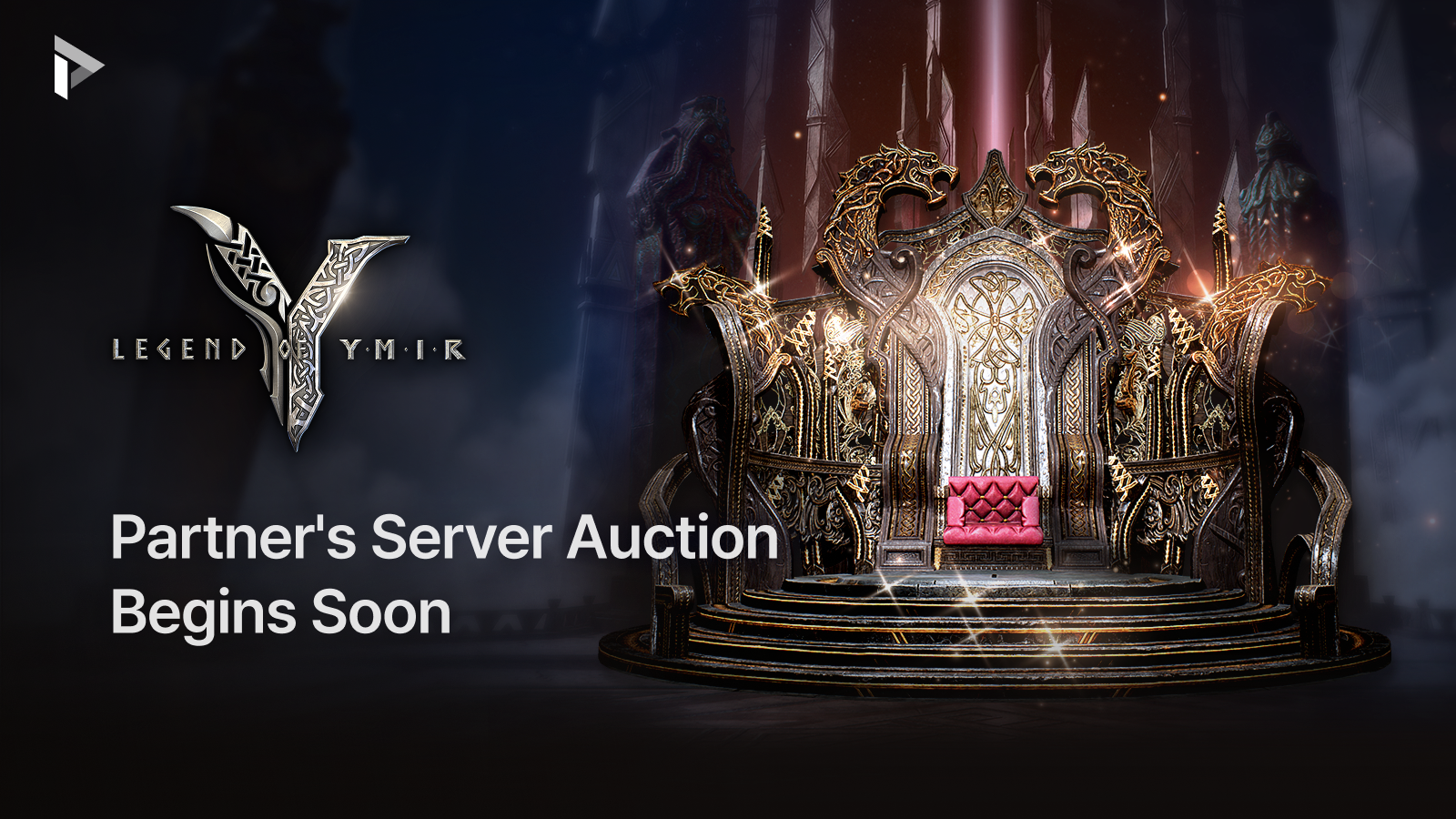 PARTNER’S SERVER AUCTION BEGINS SOON