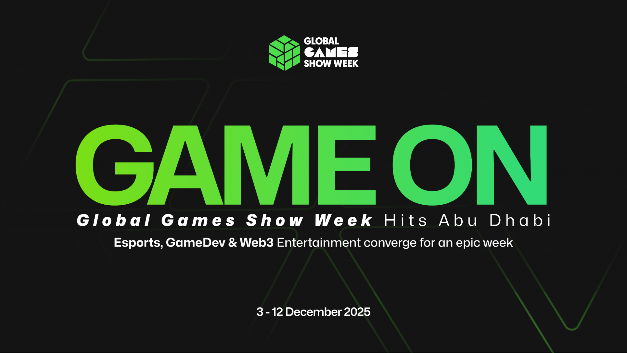 Global Games Show Week Brings the World of Esports, GameDev & Web3 Entertainment to Abu Dhabi This December