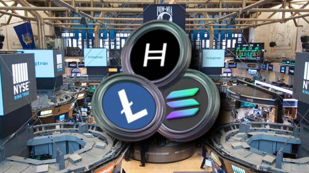 NYSE Welcomes Hedera Litecoin Solana ETFs Launching this Week