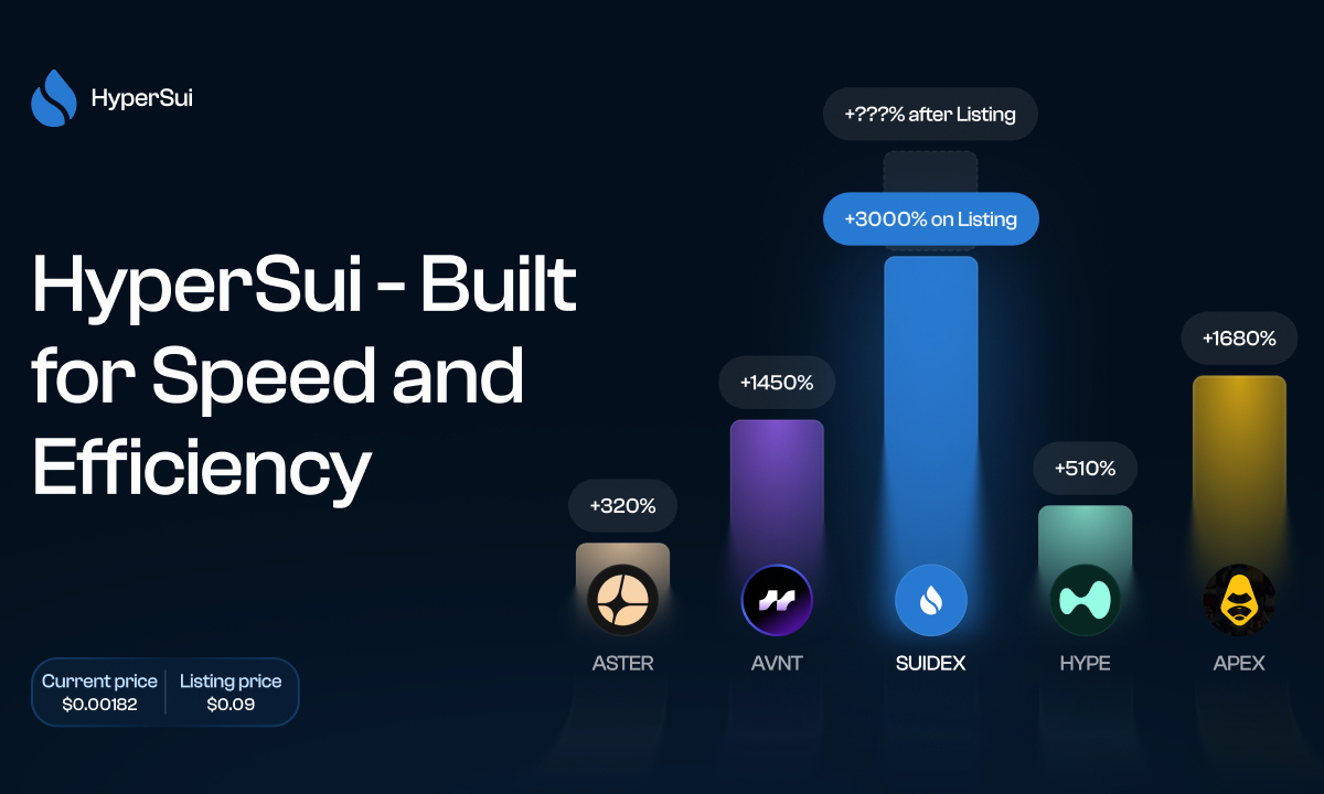 HyperLiquid, Aster, and Now – HyperSui, the Next DEX Token Launch with ICO on Sui (11 Oct)