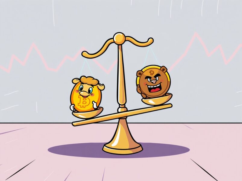 Bitcoin Perpetual Futures Reveal a Cautious Market: Shorts Hold a Slight Edge