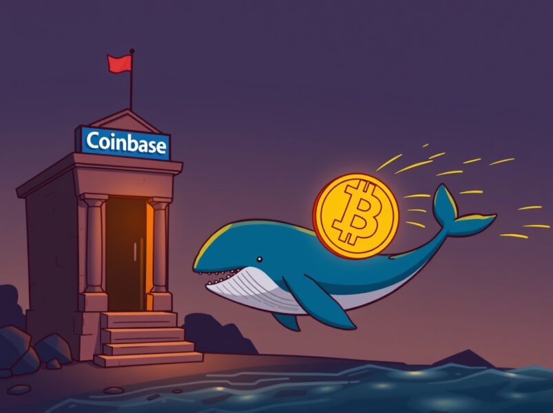Bitcoin Transfer: Mysterious Massive 6,365 BTC Leaves Coinbase