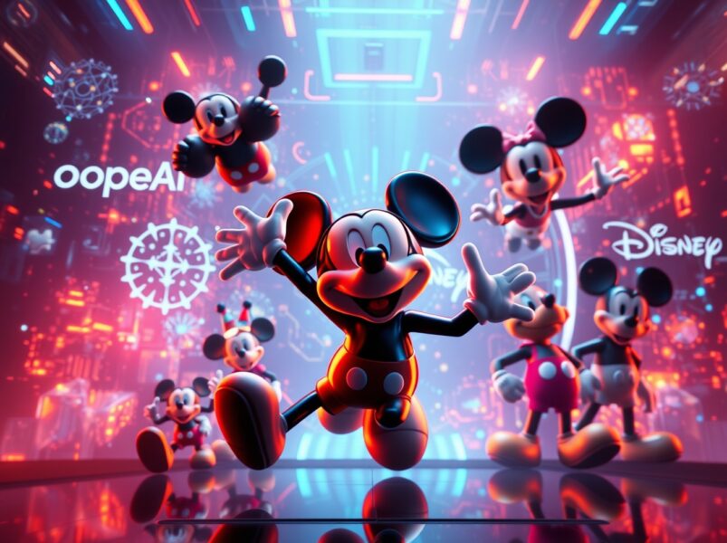 Revolutionary Disney OpenAI Partnership Brings Iconic Characters to Sora AI Video Generator