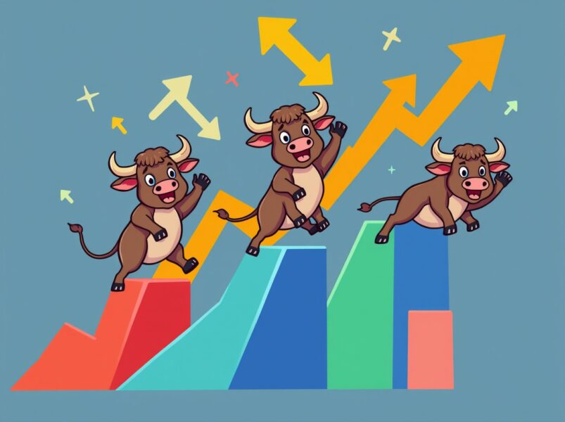 Major US indices surge higher with impressive market momentum