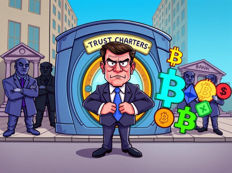 Crypto Trust Charters: US Comptroller’s Bold Warning to Obstructive Banks