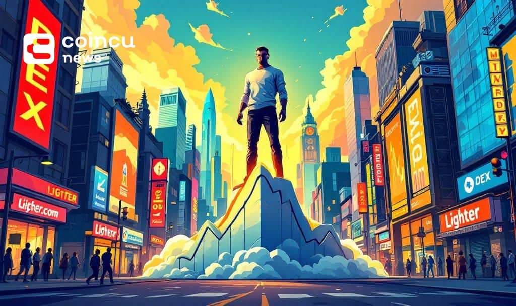 Perpetual DEX Trading Volumes Surge as Lighter Leads Market