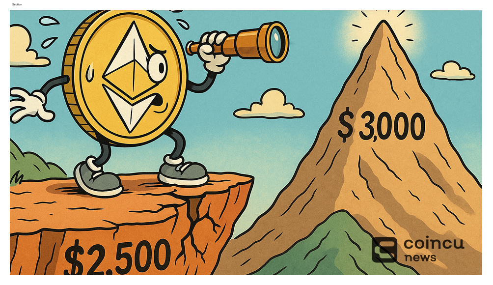 ETH Targets $3K, but Can the $2.5K Support Zone Hold?