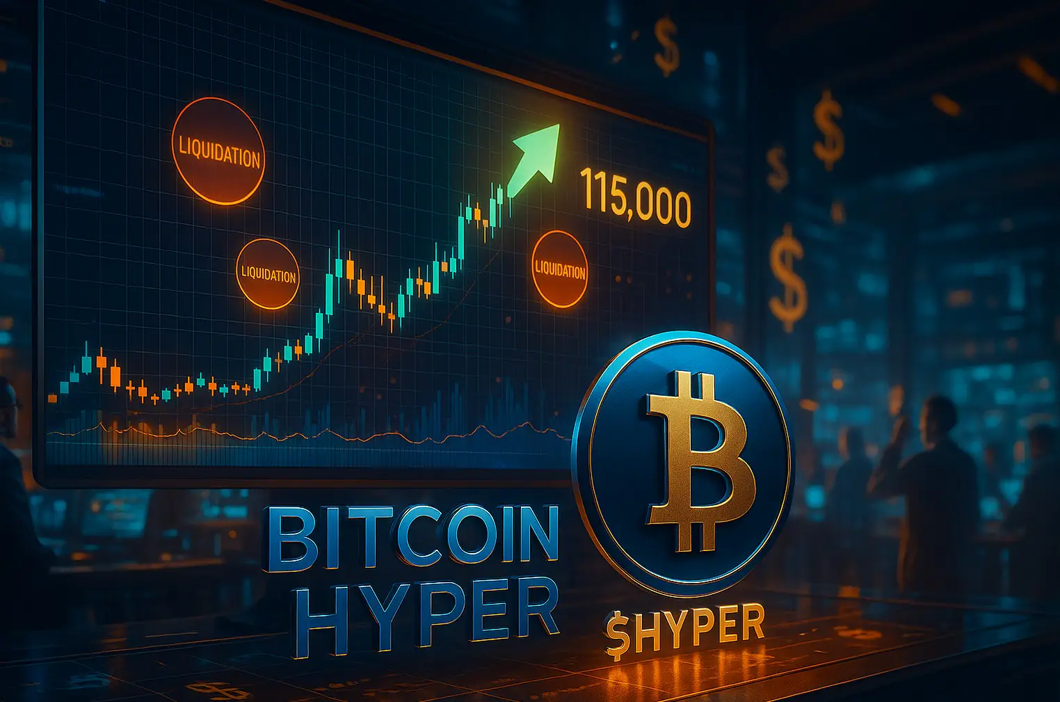 $5B Short Squeeze Looms if Bitcoin Hits $115K: Why $HYPER Could Surge Next