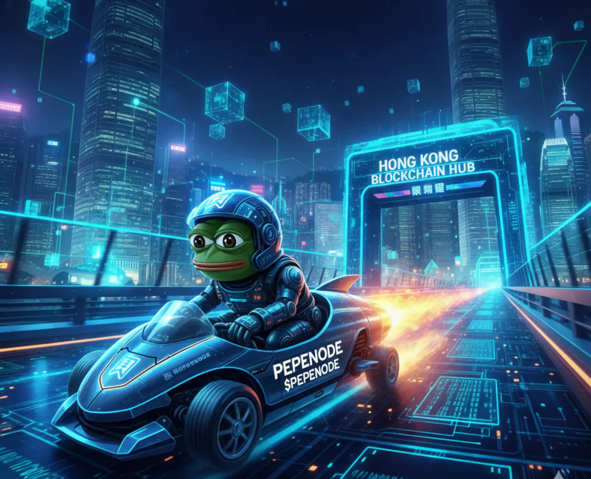 Hong Kong’s Blockchain Push Sets the Tone & PEPENODE ($PEPENODE) Steps On The Gas