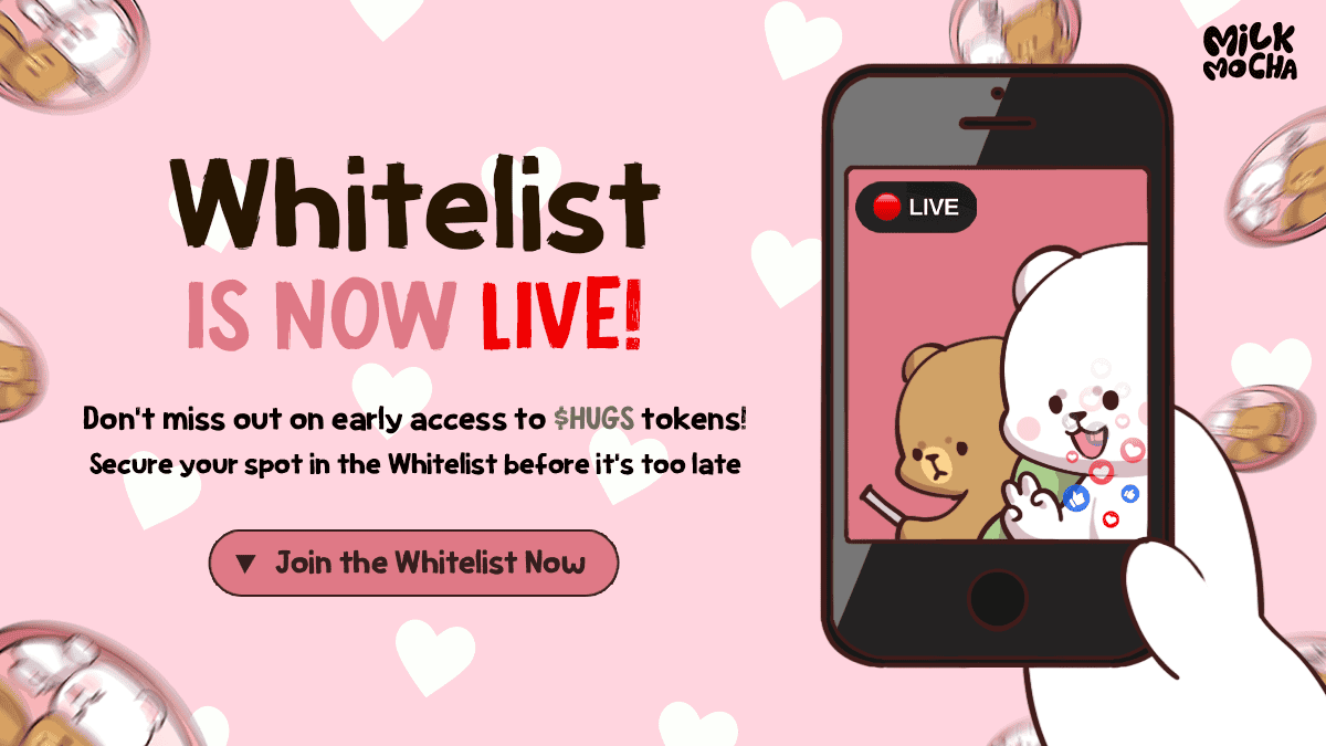 Milk Mocha ($HUGS) Whitelist Closing Soon: The Best New Crypto of 2025 You’ll Wish You Joined Earlier