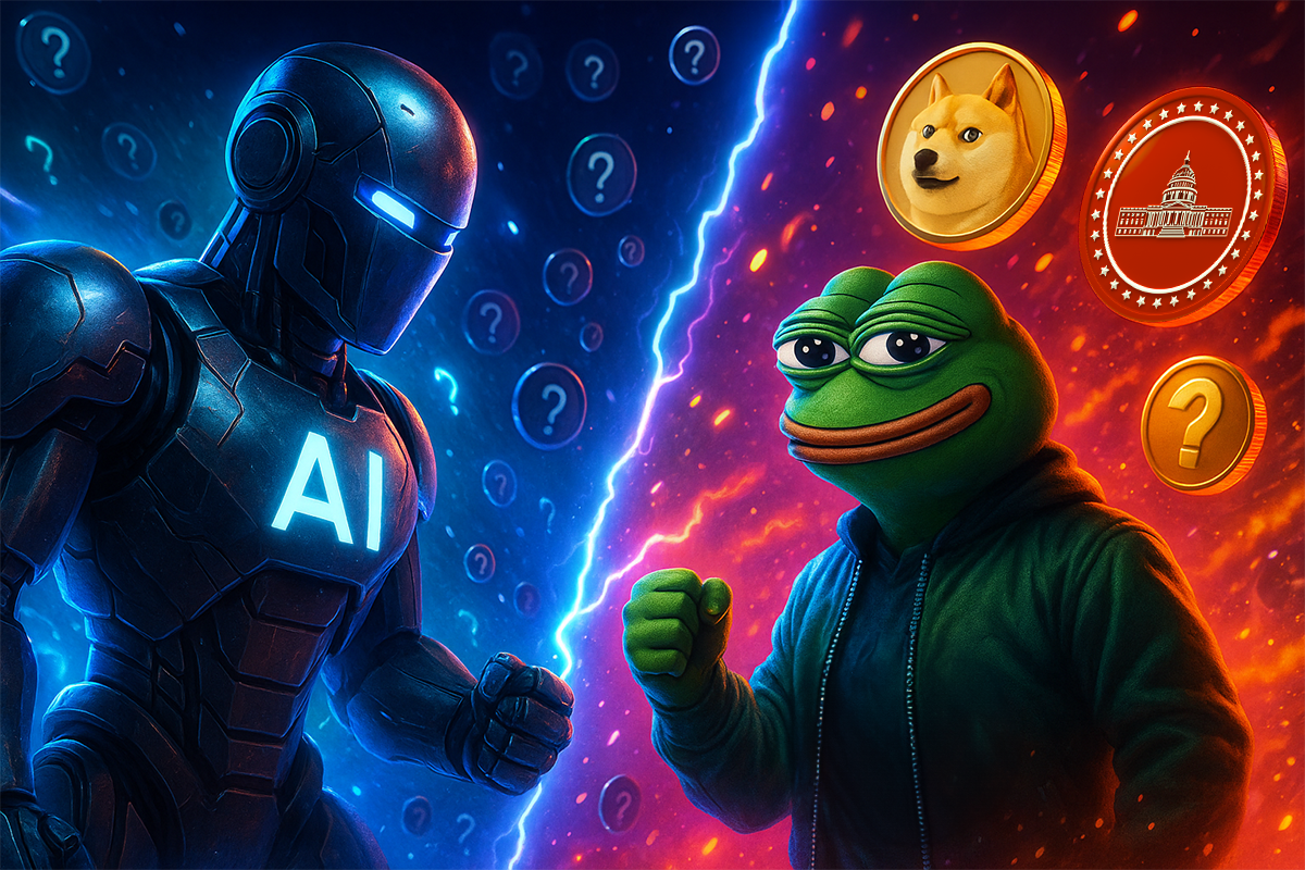 AI Cryptos vs. Memecoins: The Battle for Bigger Returns