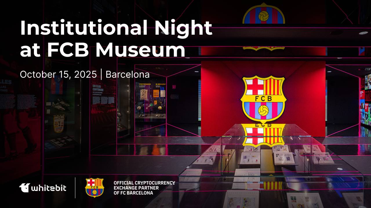 WhiteBIT to Host Exclusive “Institutional Night” at FC Barcelona Museum