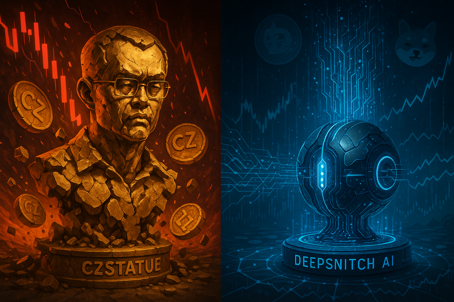 Dogecoin Price Prediction 2025: Meme Market Shaken by CZ Crash, DeepSnitch AI Gains 37%