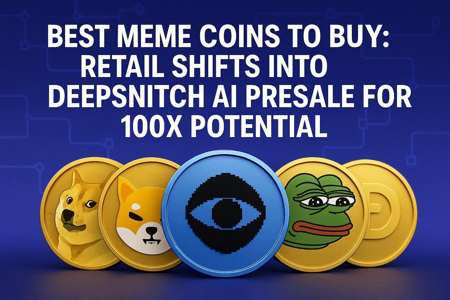 Best Meme Coins To Buy: Germany’s BTC Debate Intensifies, Retail Shifts Into DeepSnitch AI Presale for 100x Potential