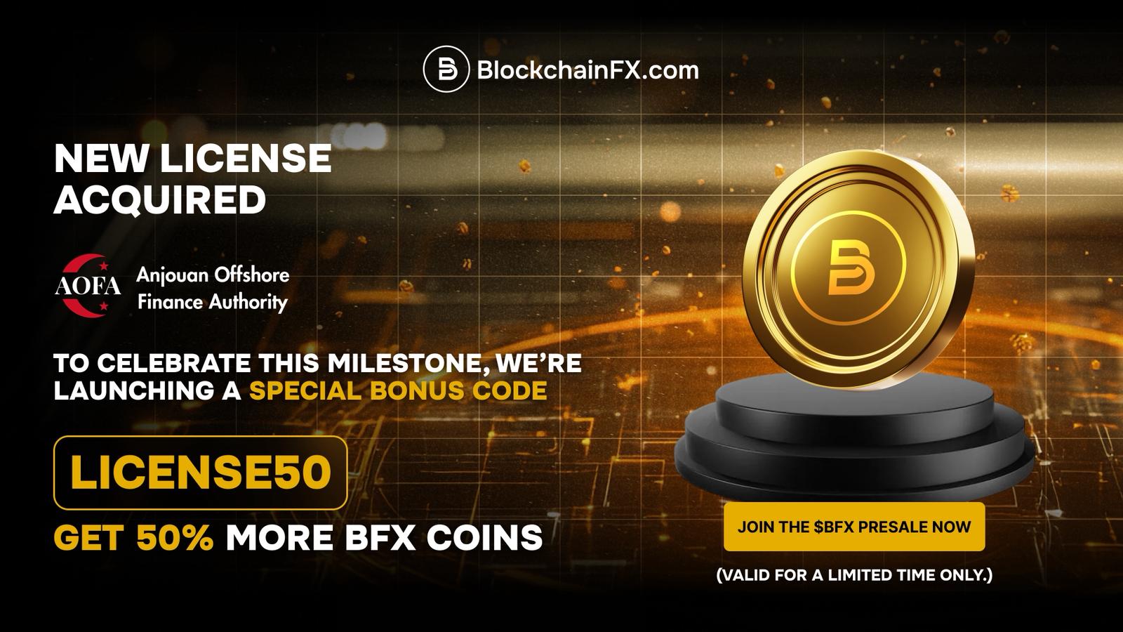 Top Crypto Update: Ethereum Falls, Solana ETF Signals Demand, BlockchainFX Leads New Presales With Early Trading License and LICENSE50 Bonus