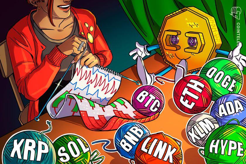 Price predictions 10/22: BTC, ETH, BNB, XRP, SOL, DOGE, ADA, HYPE, LINK, XLM
