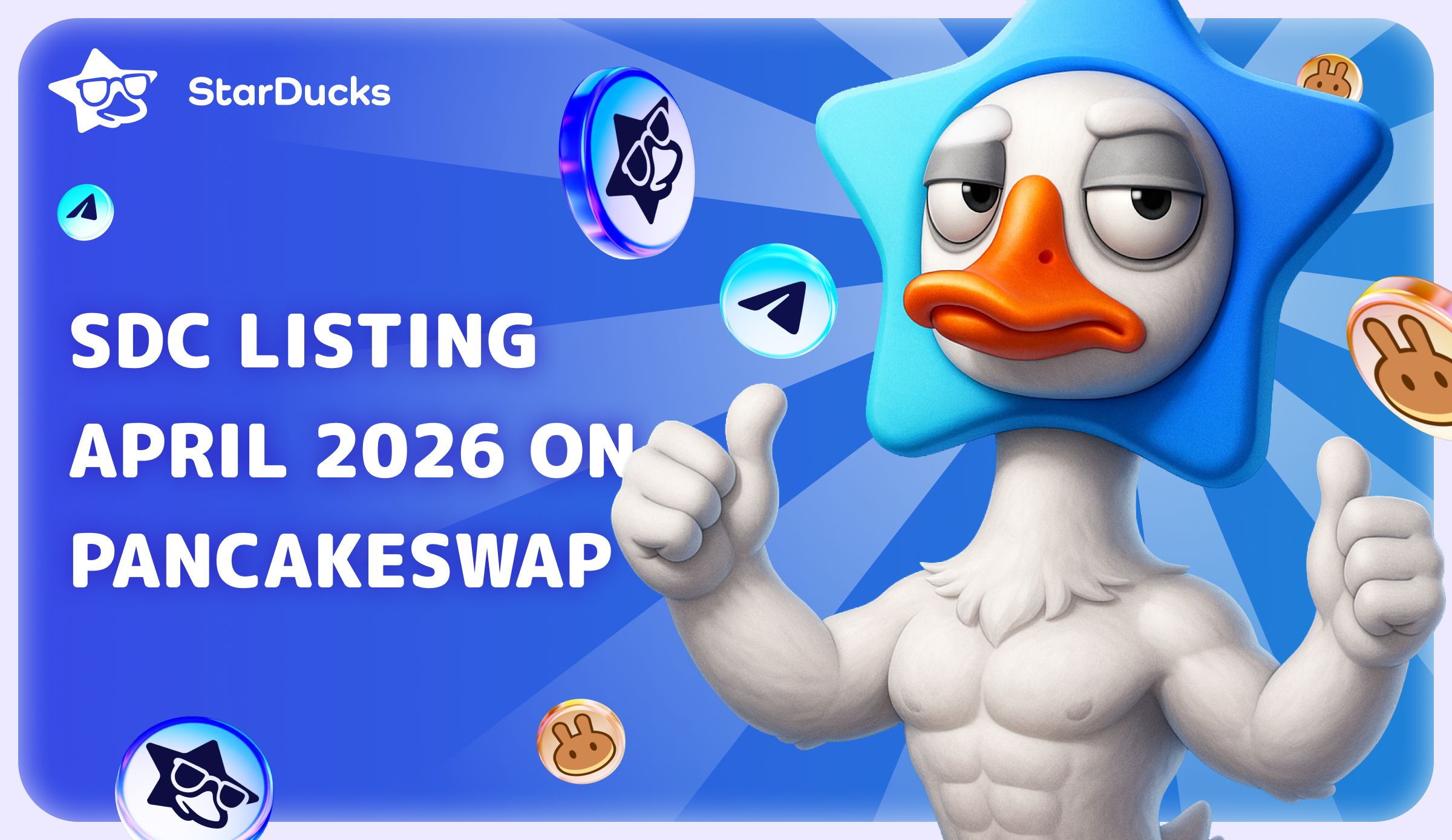 StarDucks Launches SDC Token — Listing on PancakeSwap in April 2026