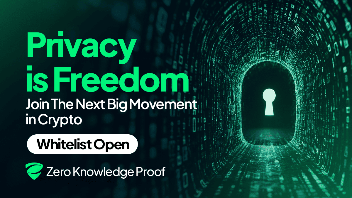 As ADA and SHIB Cool Off, Zero Knowledge Proof (ZKP) Invites Users to Join the Whitelist Before the ICA Starts