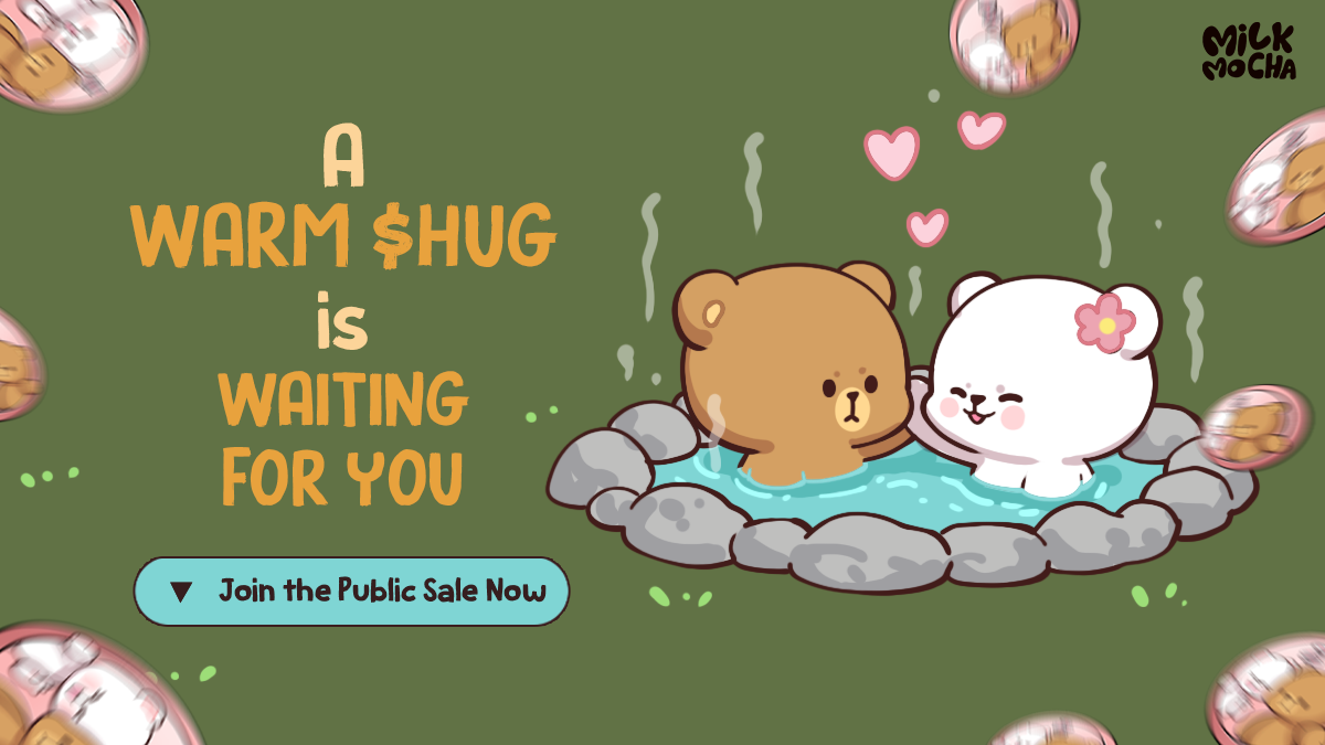 Milk Mocha’s $HUGS Token Could Be the Best Crypto to Buy in 2025: Blending Emotion, NFTs, 60% Staking Rewards & 100x ROI Potential