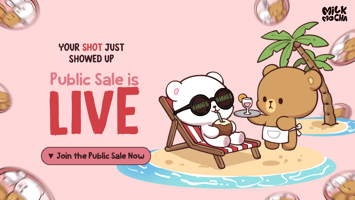 SHIB Made Millionaires, ADA Waits for Its Turn, But Milk Mocha’s $HUGS at $0.0002 with $26.6K Raised Might Be the Next Breakout Presale