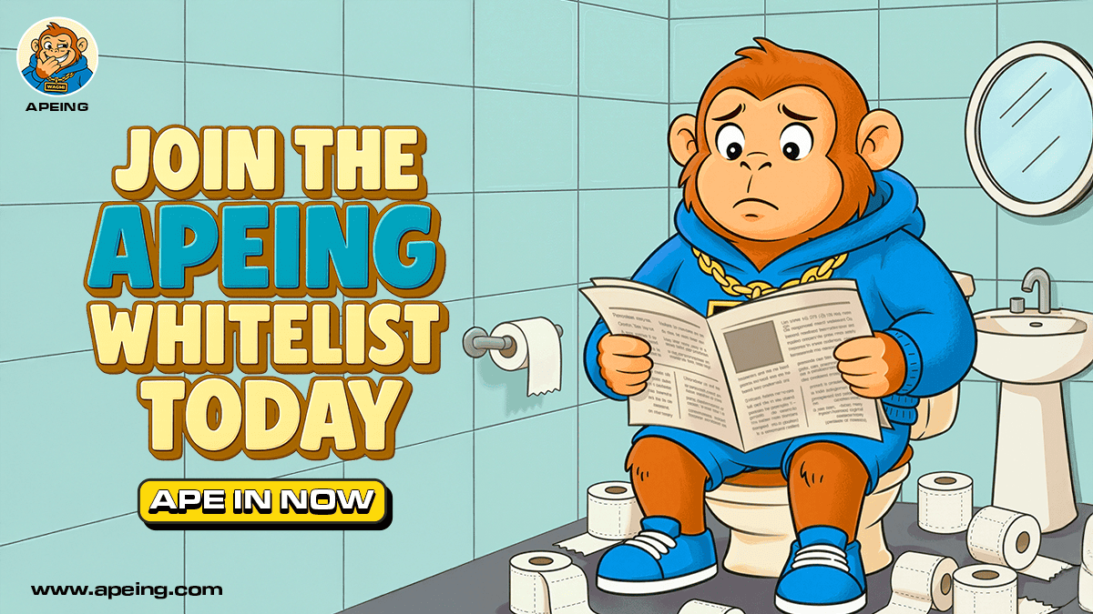 PEPE Hops 45% and BONK Burns Up 30% While Apeing Whitelist Opens for the Upcoming Top Crypto Presale