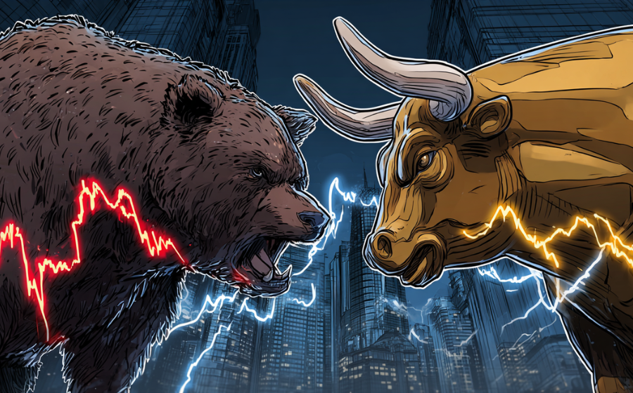 Crypto Still Bullish? VIX and ETF Flows Say It’s a Reset