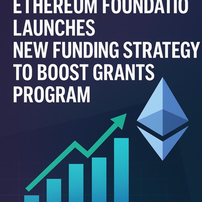 Ethereum Foundation Launches New Funding Strategy to Boost Grants Program