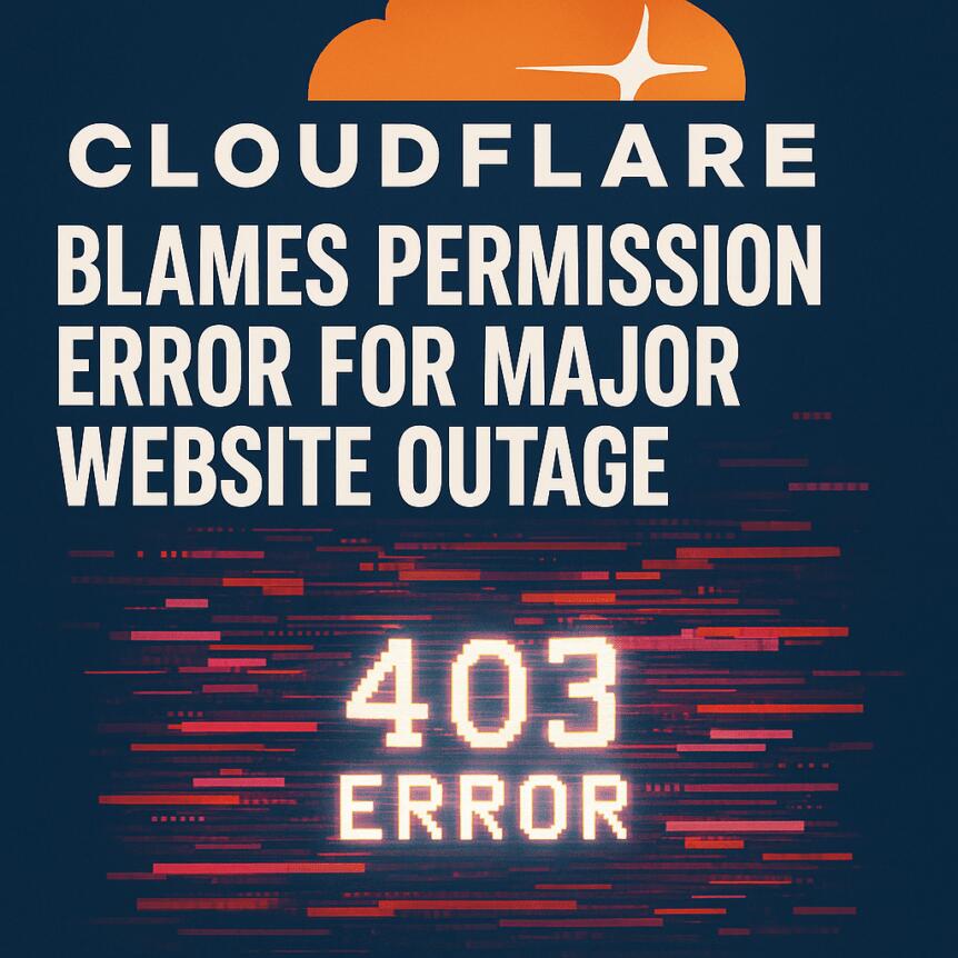 Cloudflare Blames Permission Error for Major Website Outage