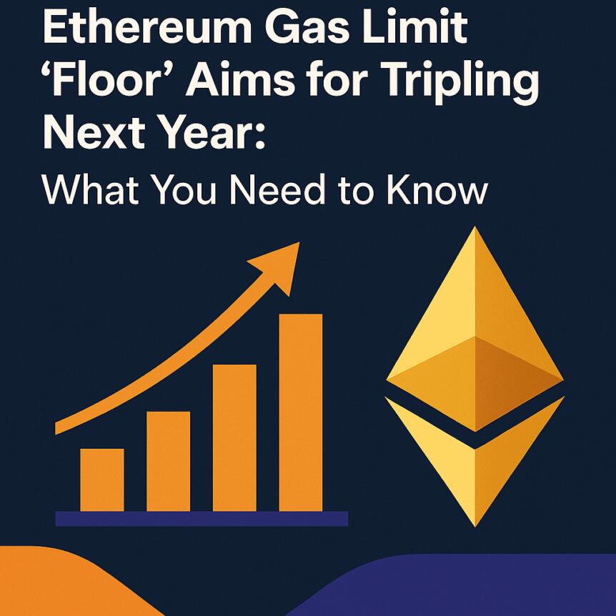 Ethereum Gas Limit ‘Floor’ Aims for Tripling Next Year: What You Need to Know
