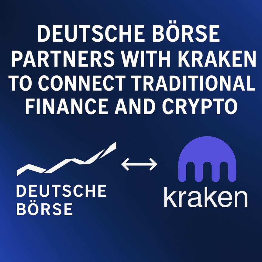 Deutsche Börse Partners With Kraken to Connect Traditional Finance and Crypto