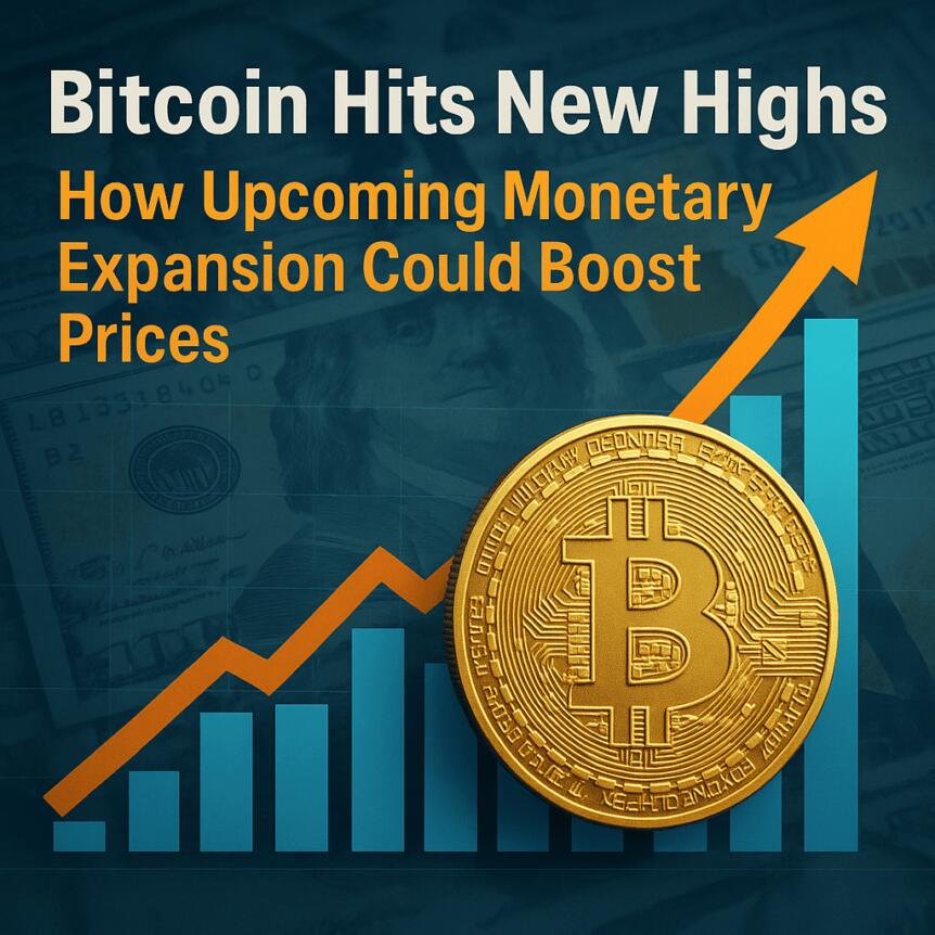 Bitcoin Hits New Highs: How Upcoming Monetary Expansion Could Boost Prices