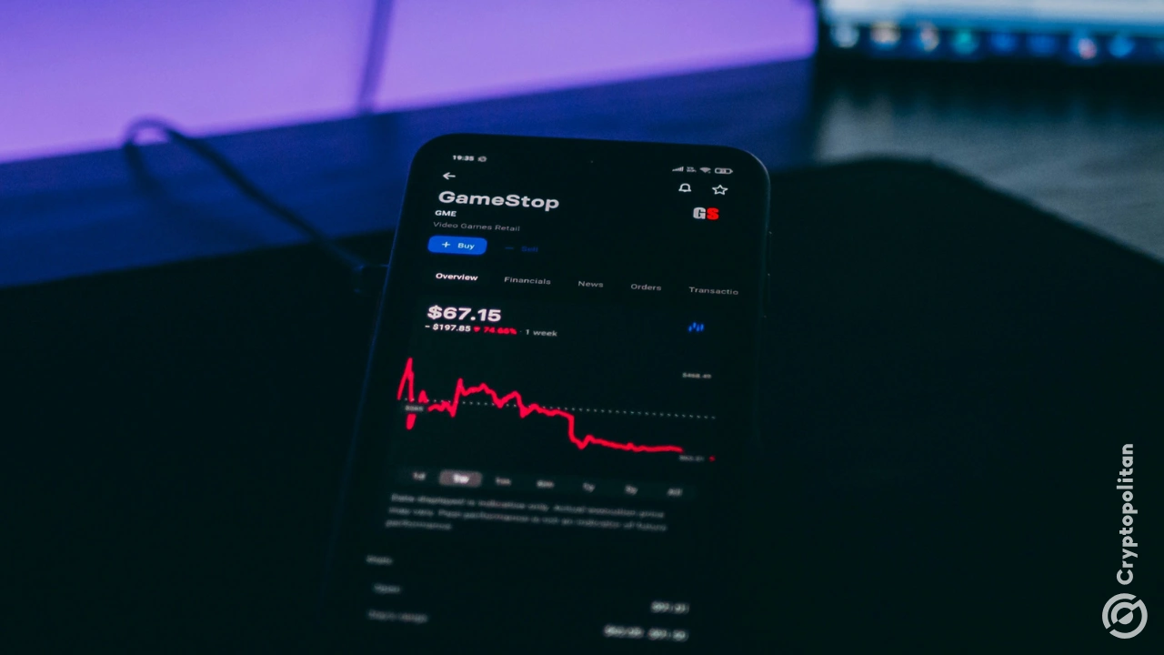 GameStop stock dips after BTC stash loses value