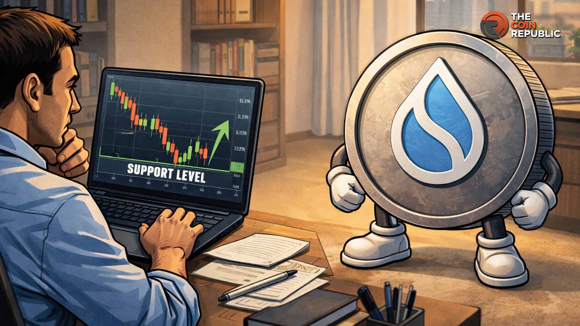 SUI Price Stabilizes Near Support After Multi-Week Pullback