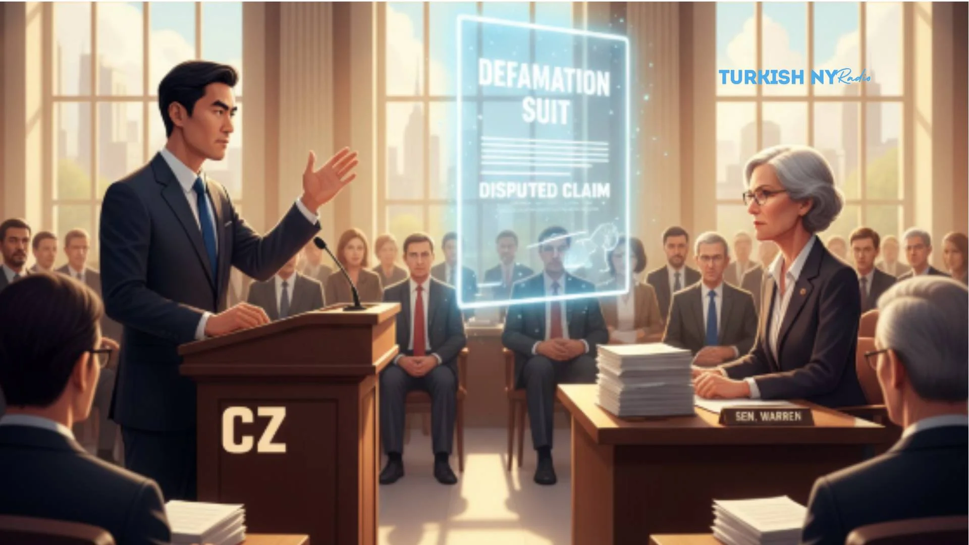 CZ threatens defamation suit against Sen. Warren after disputed claim