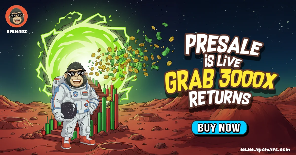 BONK Jumps 13%, MOG Rallies 11%: APEMARS 22,300% Presale Has 2 Days Left – Top Meme Coin to Invest in Now