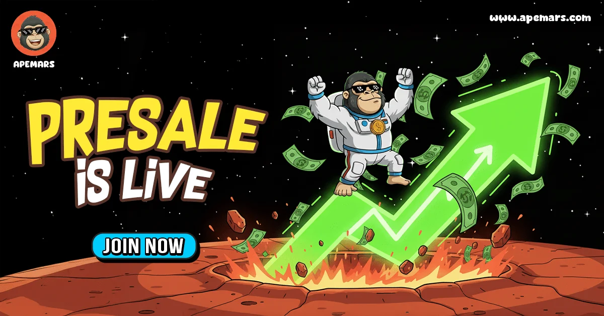 Next 1000x Crypto Loading: APEMARS Crossed 2 Stages in Just 4 Days – Lock Stage 3 at $0.00002448 For 22,367% Upside Before It’s Gone While P...